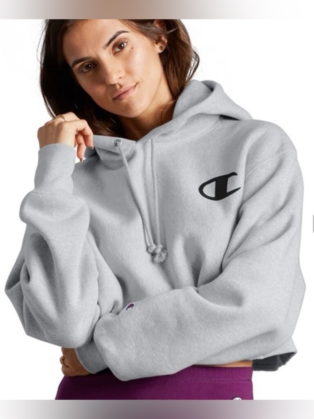 Champion Reverse Weave Crop Hoodie